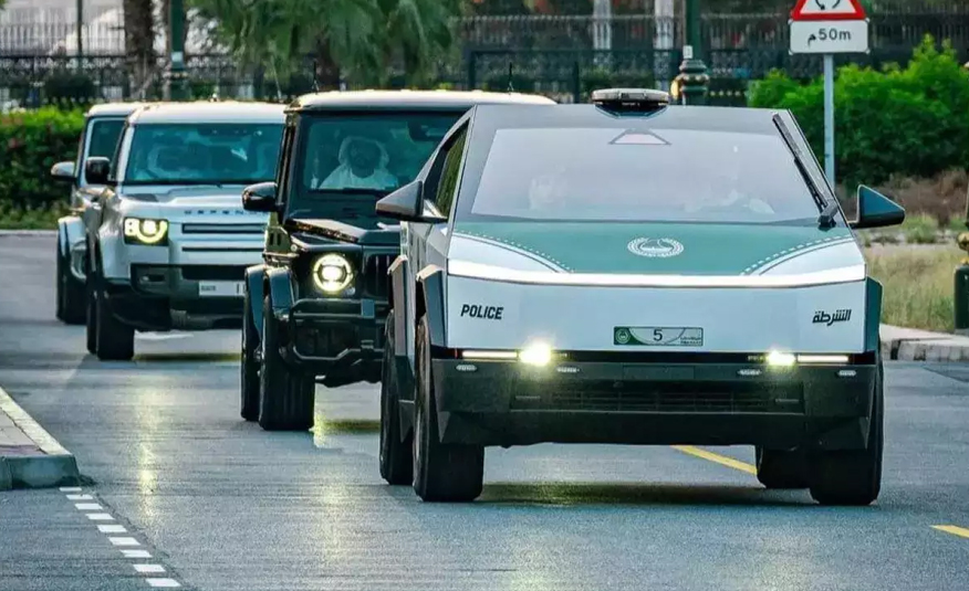 Dubai Police Adds Tesla Cybertruck